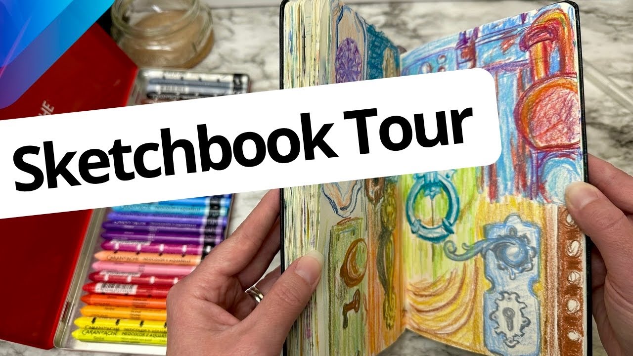 🎨 Sketchbook Tour 3 ✨ MY FAVORITE