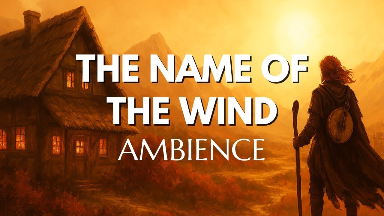 The Name of the Wind Ambience | Medieval Music for Reading with Sounds & Visuals