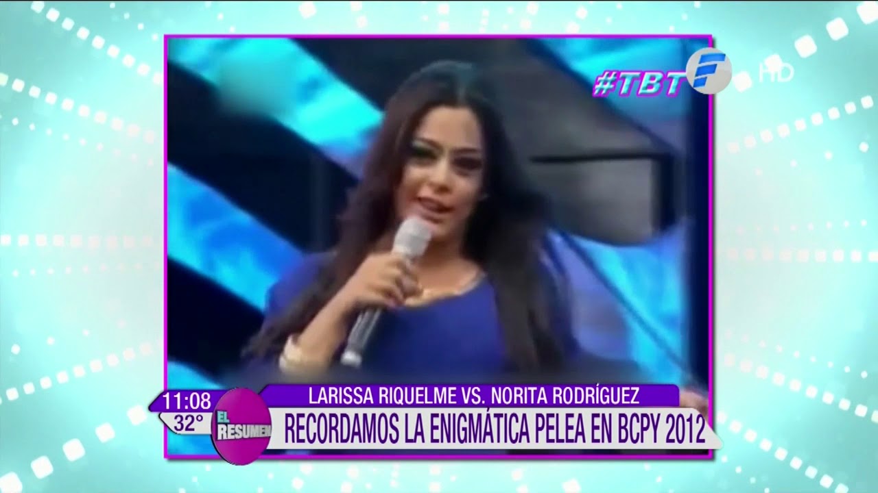 ¡Larissa Riquelme rechazó la invitación de Norita Rodriguez!