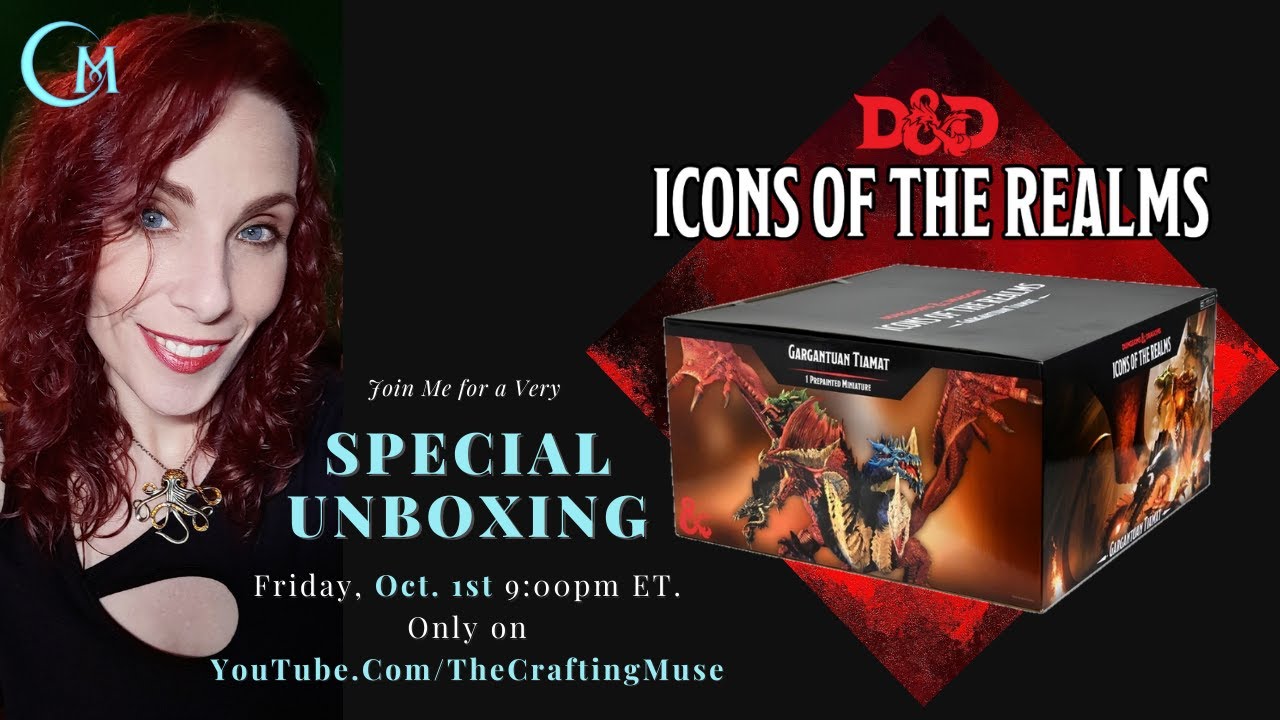 Just How Big Is Tiamat? Find Out on a Very Special Unboxing of D&D Icons of the Realms Tiamat 