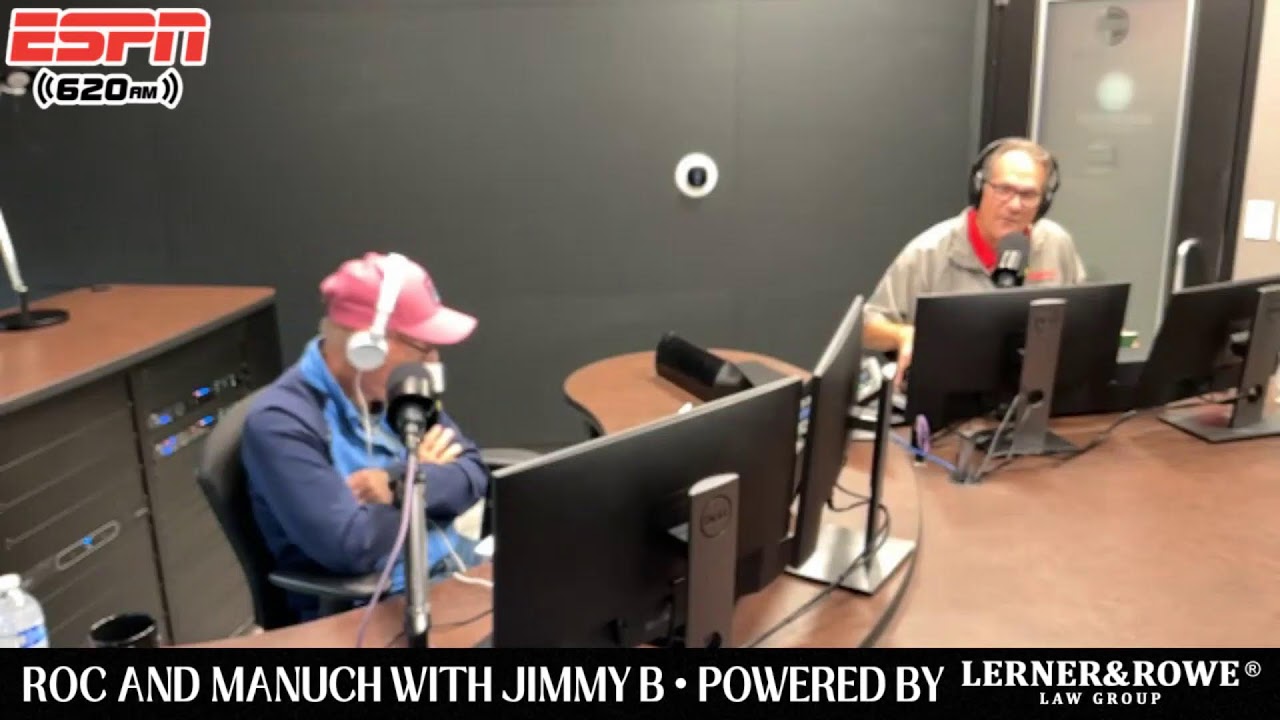 Roc and Manuch with Jimmy B LIVE 1-4PM on ESPN 620AM Phoenix and 98.7FM HD-2