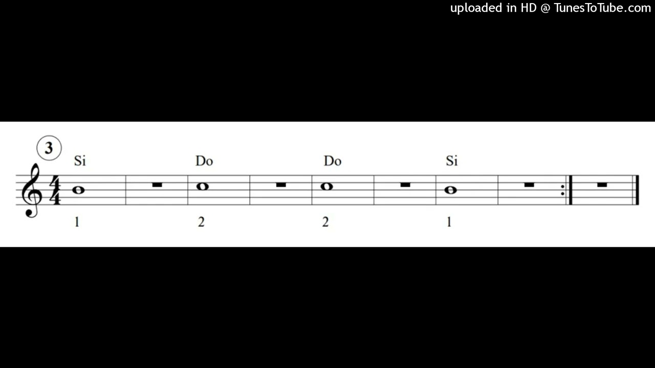 Brano semplice con le note SI e Do per imparare a suonarle a Scuola con la melodica diamonica