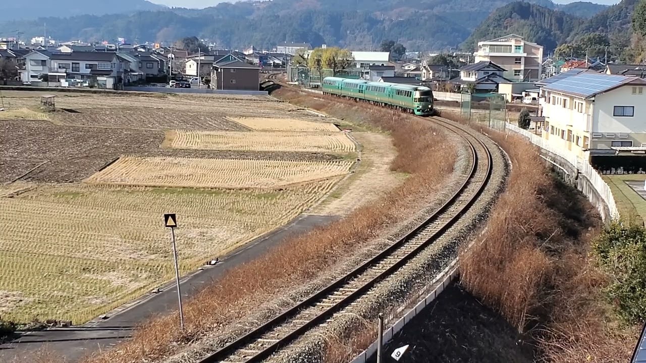 2022/12/27　特急「ゆふいんの森3号」(キハ71)走行@光岡～日田間