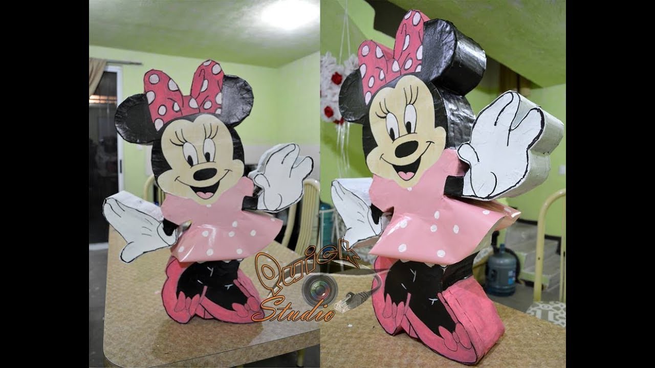 Cómo ampliar una imagen para Piñata Minnie Mouse