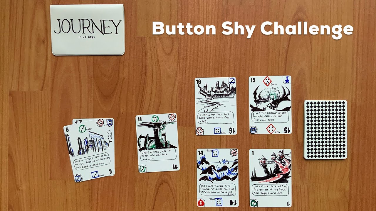 Journey Pitch Video - Button Shy Challenge