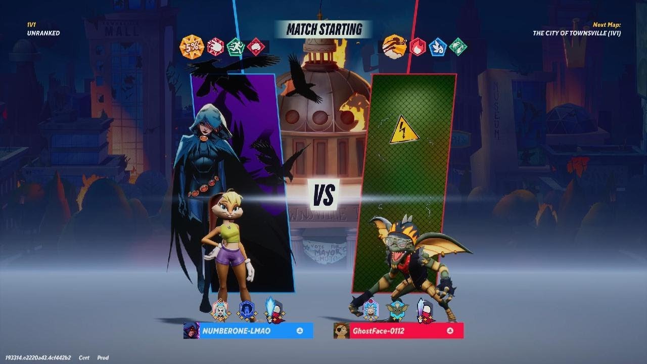 [1 VS 1] Lola Bunny VS Stripe - MultiVersus