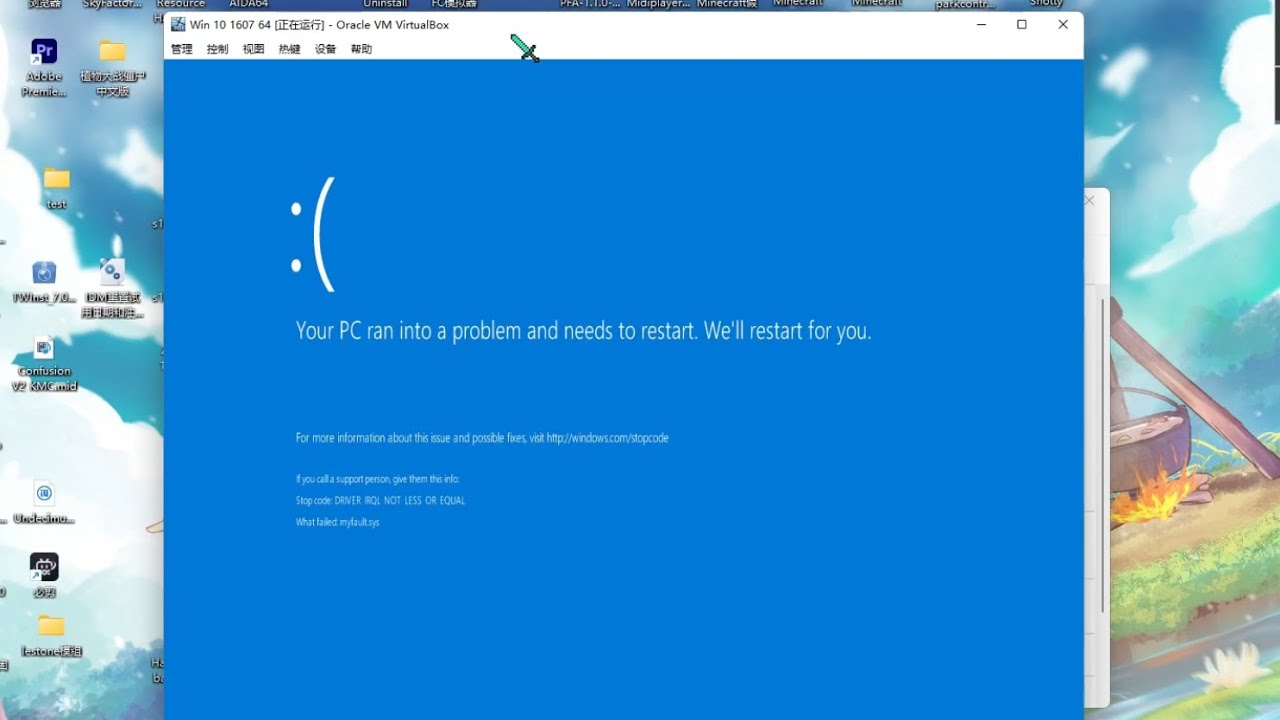 Windows 10 BSOD VM Compilation