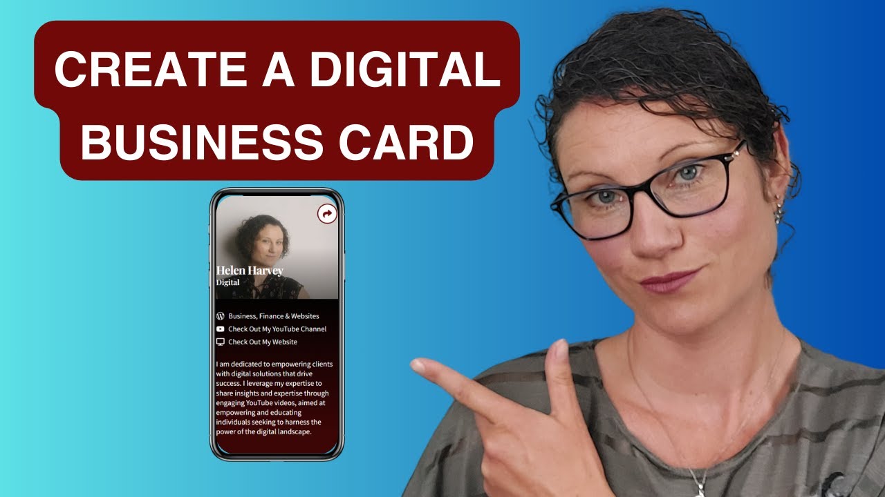 How To Make A Digital Business Card With Elementor In Minutes