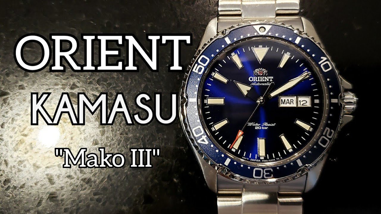 Review reloj de buceo ORIENT KAMASU 