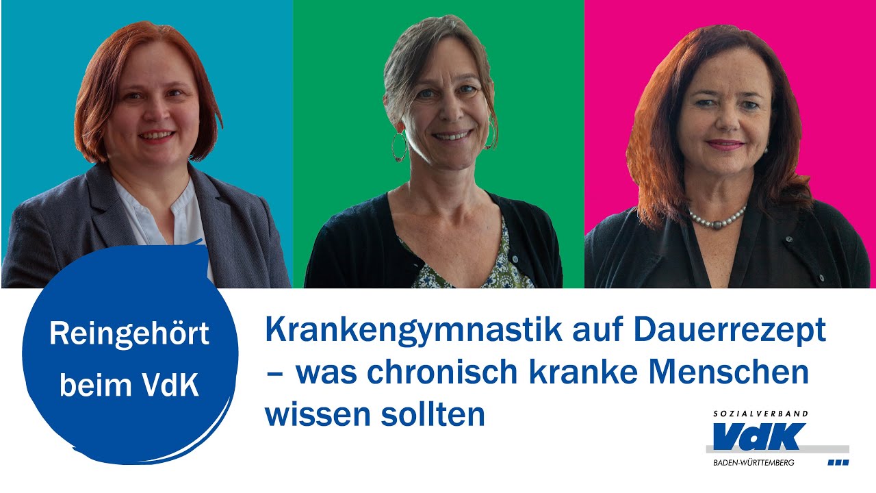 Krankengymnastik auf Dauerrezept – was chronisch kranke Menschen wissen sollten – Reingehört #53