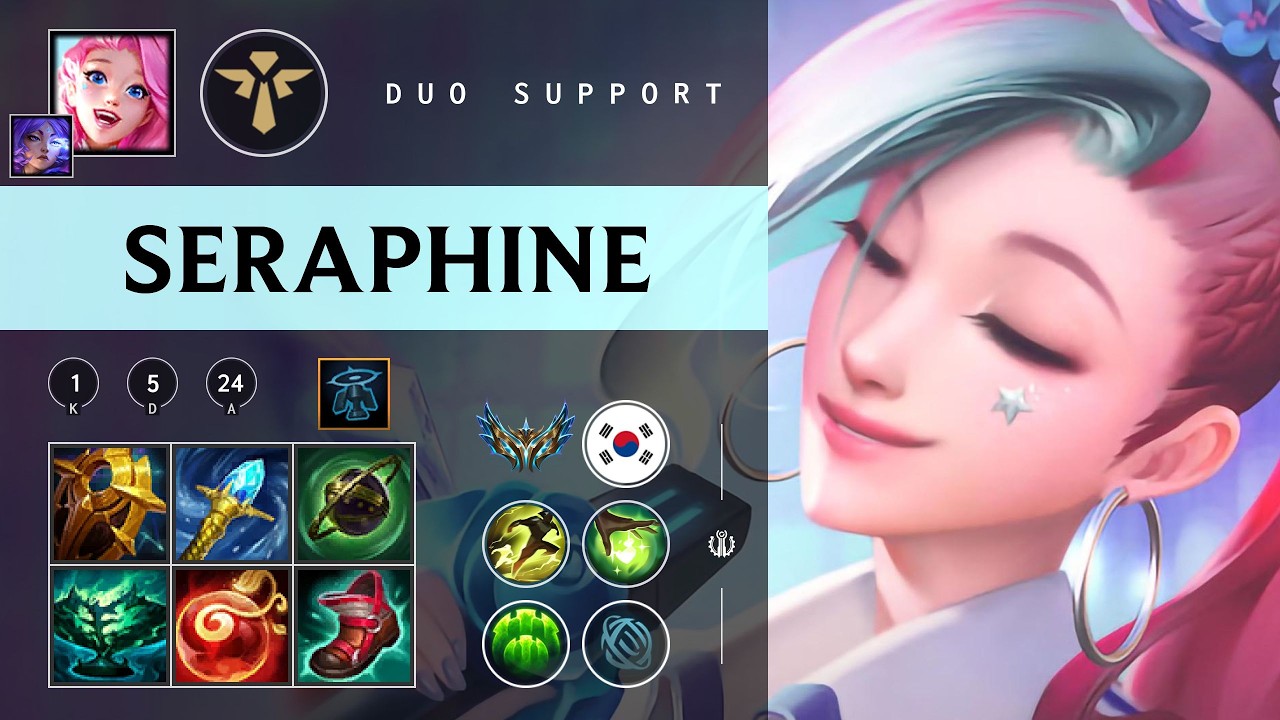 Seraphine Support vs Nautilus - KR Challenger Patch 26.05