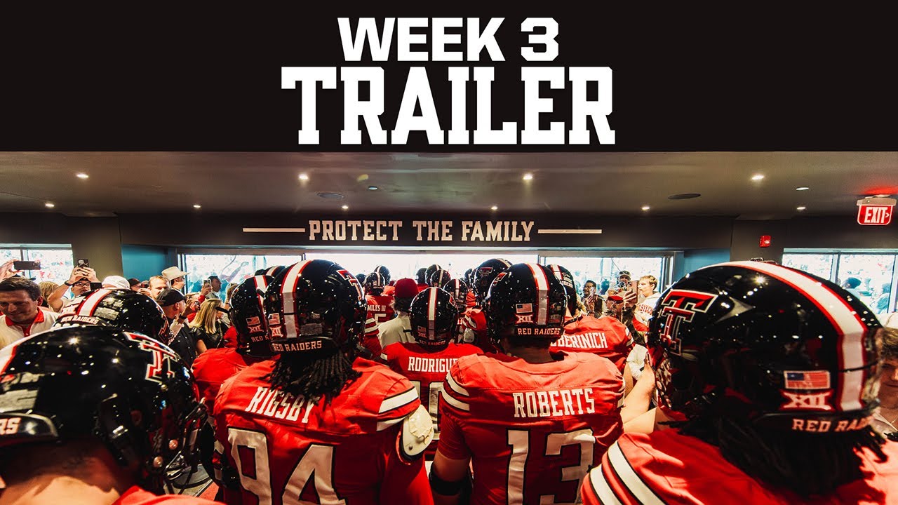 Texas Tech Football: Game Trailer (Oregon State) | 9.12.25