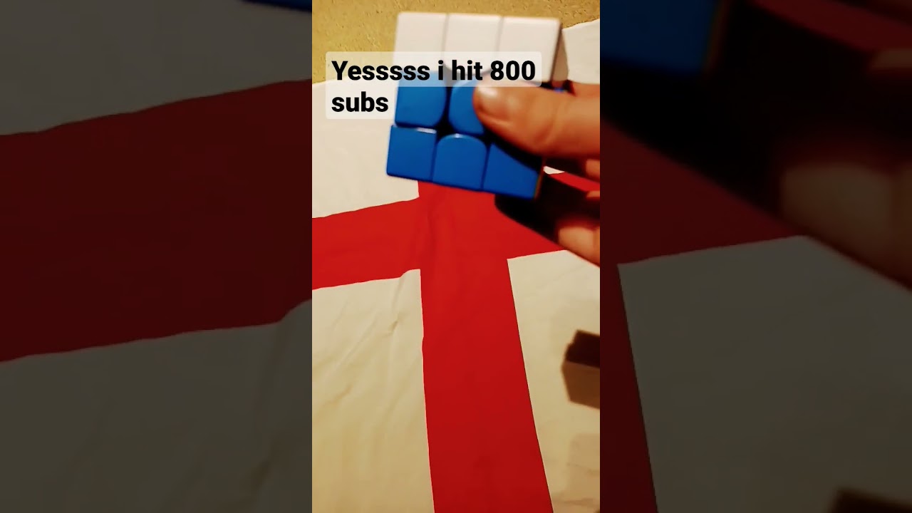 800 subs let's goooo #subscribe #rubikscube #shorts #800subs