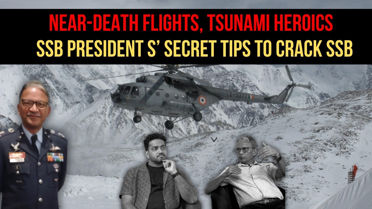 Helicopter Pilot’s Insane Near-Death Moments, SSB President & Tsunami Mission | Air Cdre Nitin Sathe
