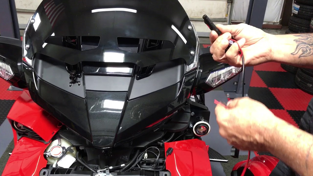 Spyder USB power install with extention