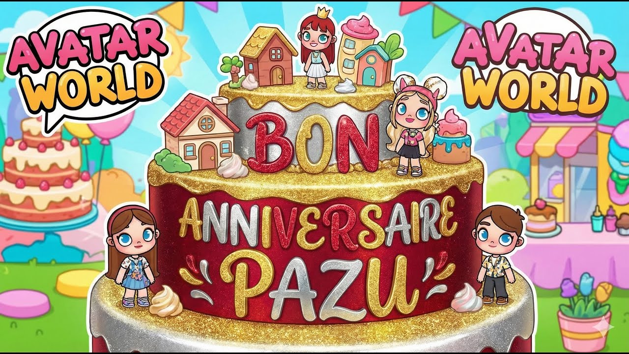INCROYABLE ! La Fête des 3 ANS sur Avatar World ! On ouvre tous les cadeaux ! 🎉