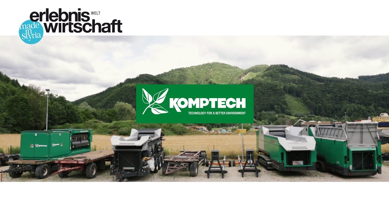 Erlebnistour Komptech - Betriebsbesichtigung beim Recyclingprofi