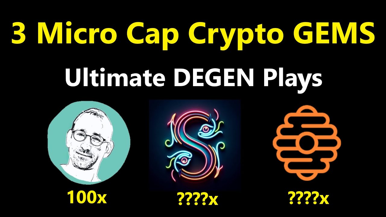 3 Micro Cap GEMS - Degen Crypto Reviews (don't miss out!!!)