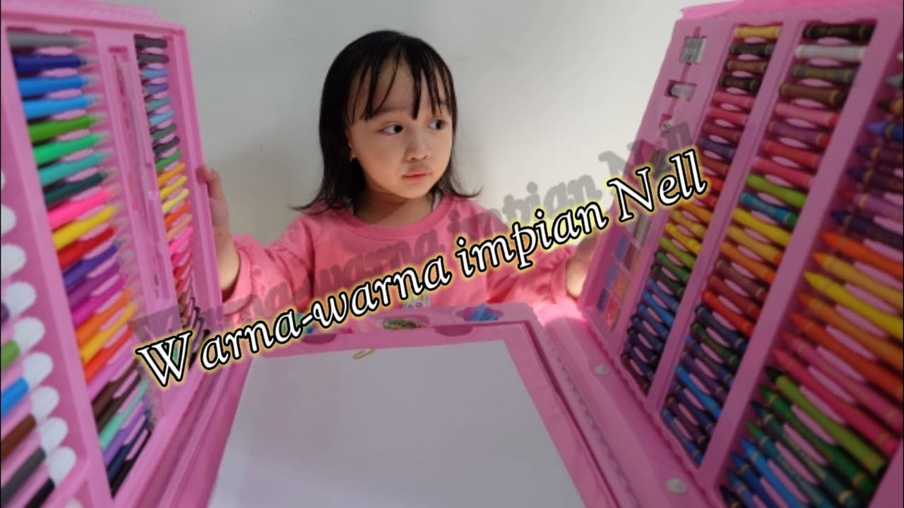 Pensil warna impian | pensil warna, spidol, crayon, cat minyak untuk anak