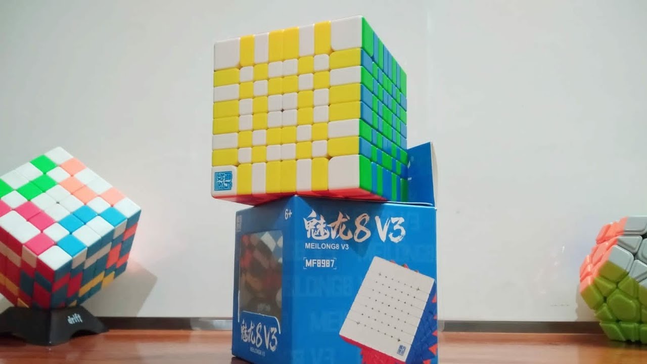 Moyu Meilong 8x8 V3 Unboxing & Review 🔥 ( Hindi ) | Worth For Beginners ?? 🤔 |