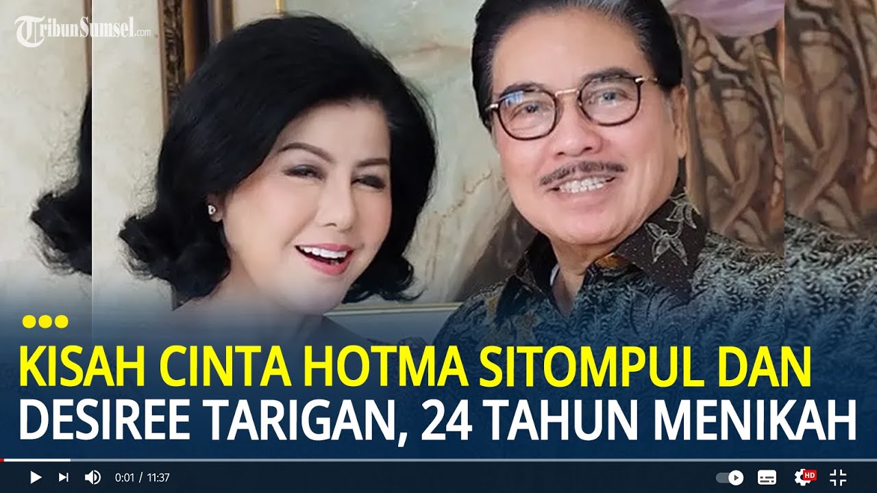Kisah Cinta Hotma Sitompul dan Desiree Tarigan, 24 Tahun Menikah dan Berakhir Cerai