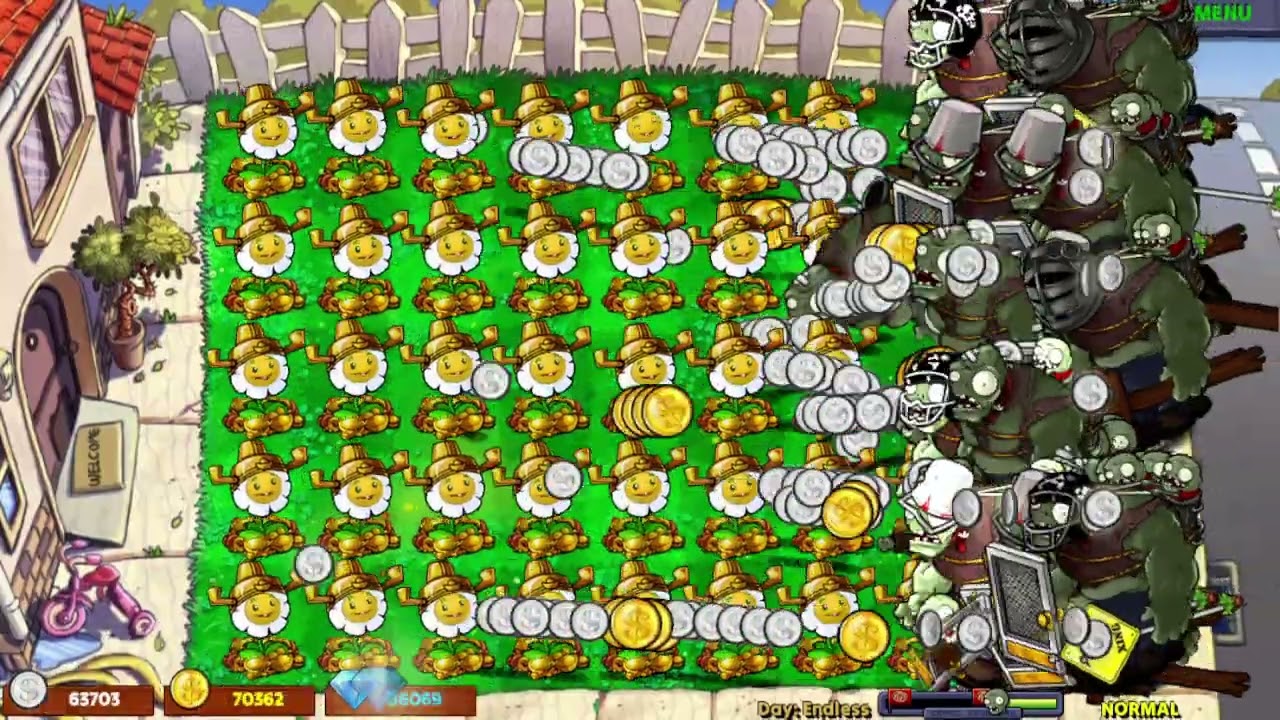 PVZ Hybrid Day Endless 022