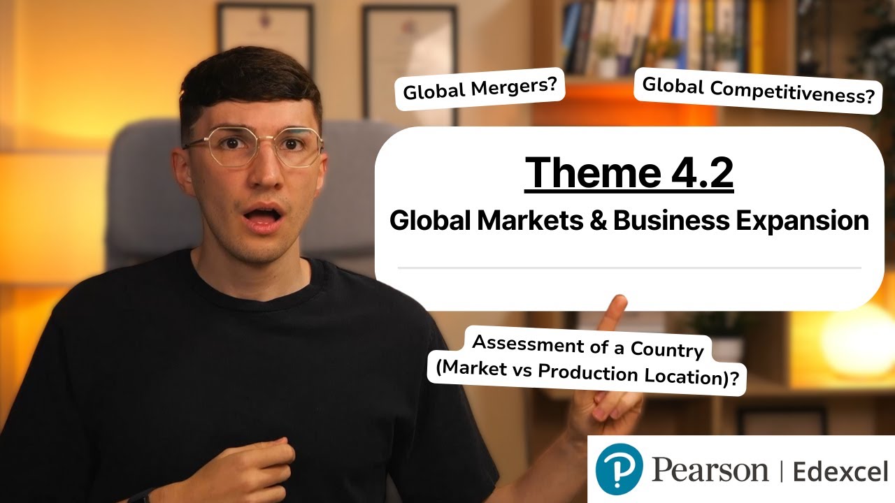 Тема 4.2 – Глобальные рынки и расширение бизнеса | Edexcel A-Level Business (повторение)