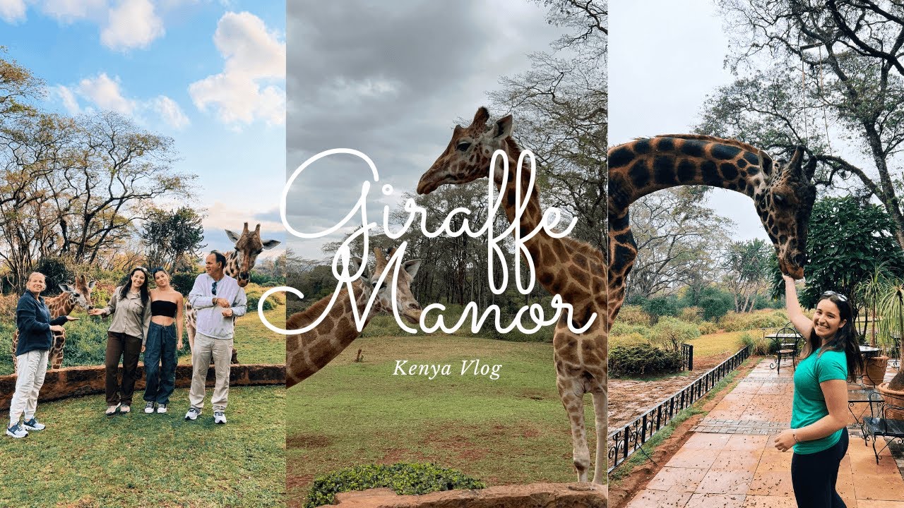 giraffe manor vlog | kenya :)