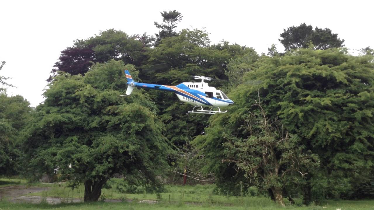 Jet Ranger 1st test hover