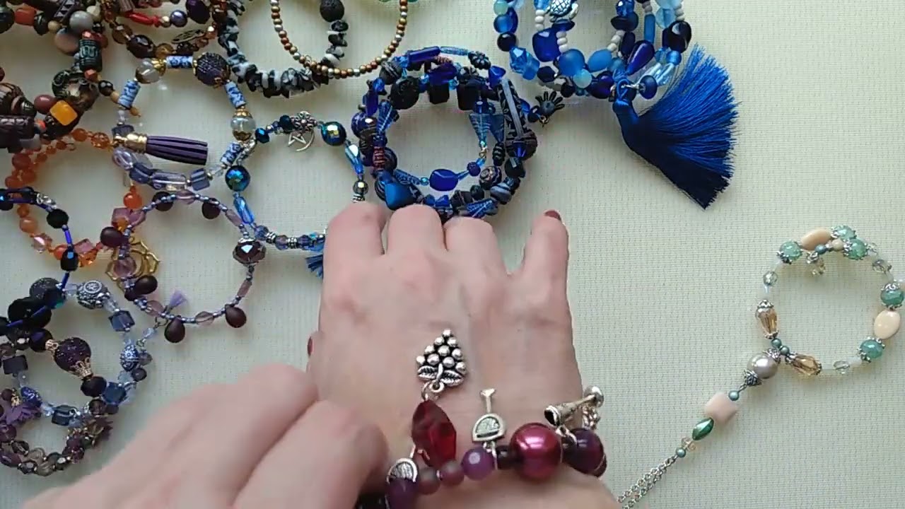 Memory Wire Bracelet Show and Tell Part 2