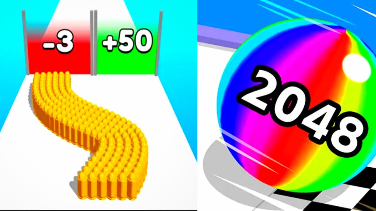BULLET ARMY RUN VS BALL RUN 2048 &ndash; ALL LEVELS COMPLETE! 🔥🎮