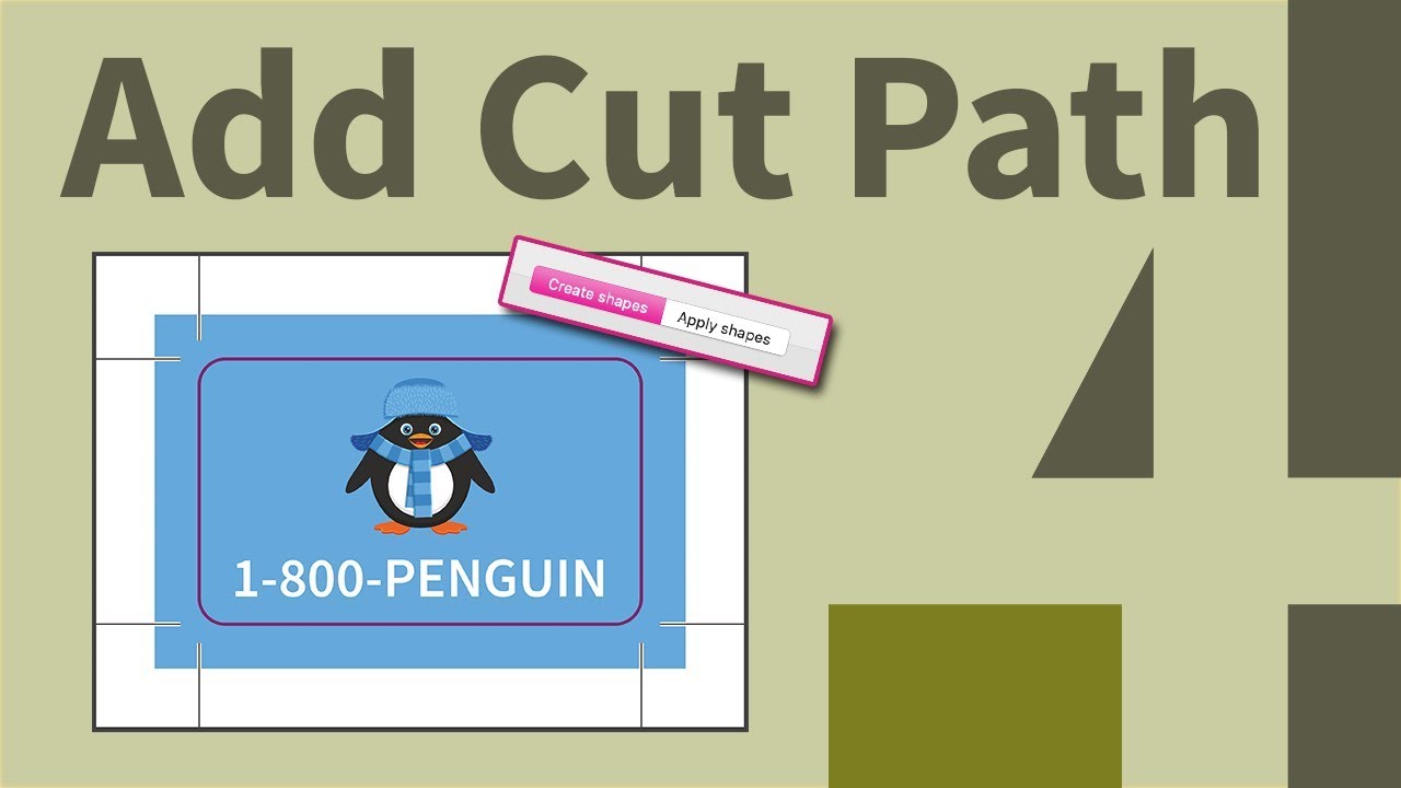 Adding a cut path using pdfToolbox