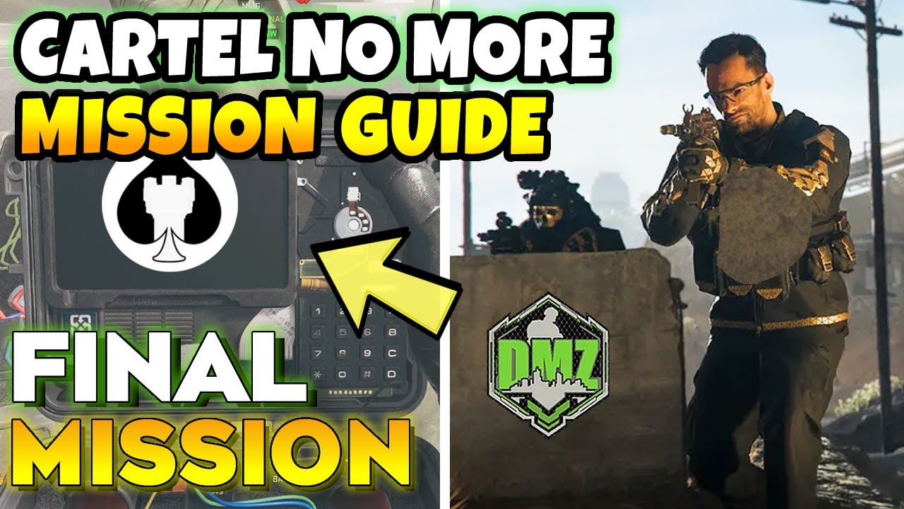 DMZ Cartel No More (Shadow Company Tier 5 Finale) How to Unlock Rule Breaker NEW WEAPON Blueprint!