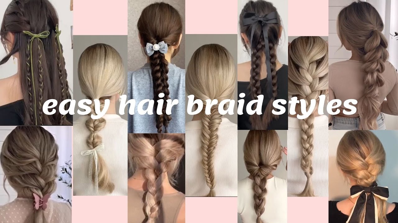 easy hair braid styles