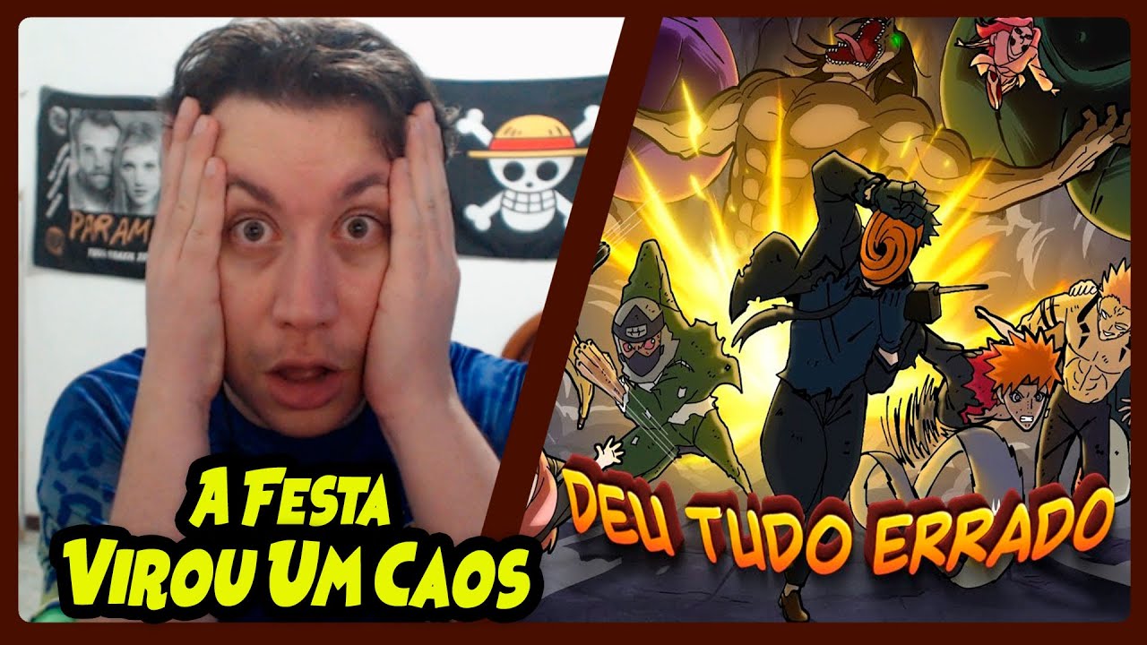 AKATSUKI FAZ UMA FESTA (PARTE 4) - UM CAOS COMPLETO! | REACT DO MORENO