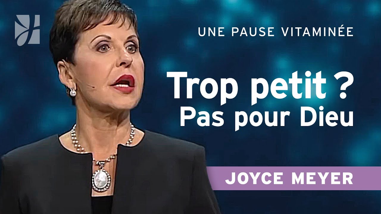 Ce que vous avez suffit à Dieu | Pause vitaminée avec Joyce