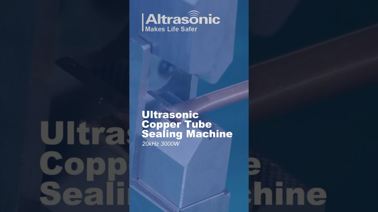 Ultrasonic Copper Pipe Sealing & Cutting Machine 