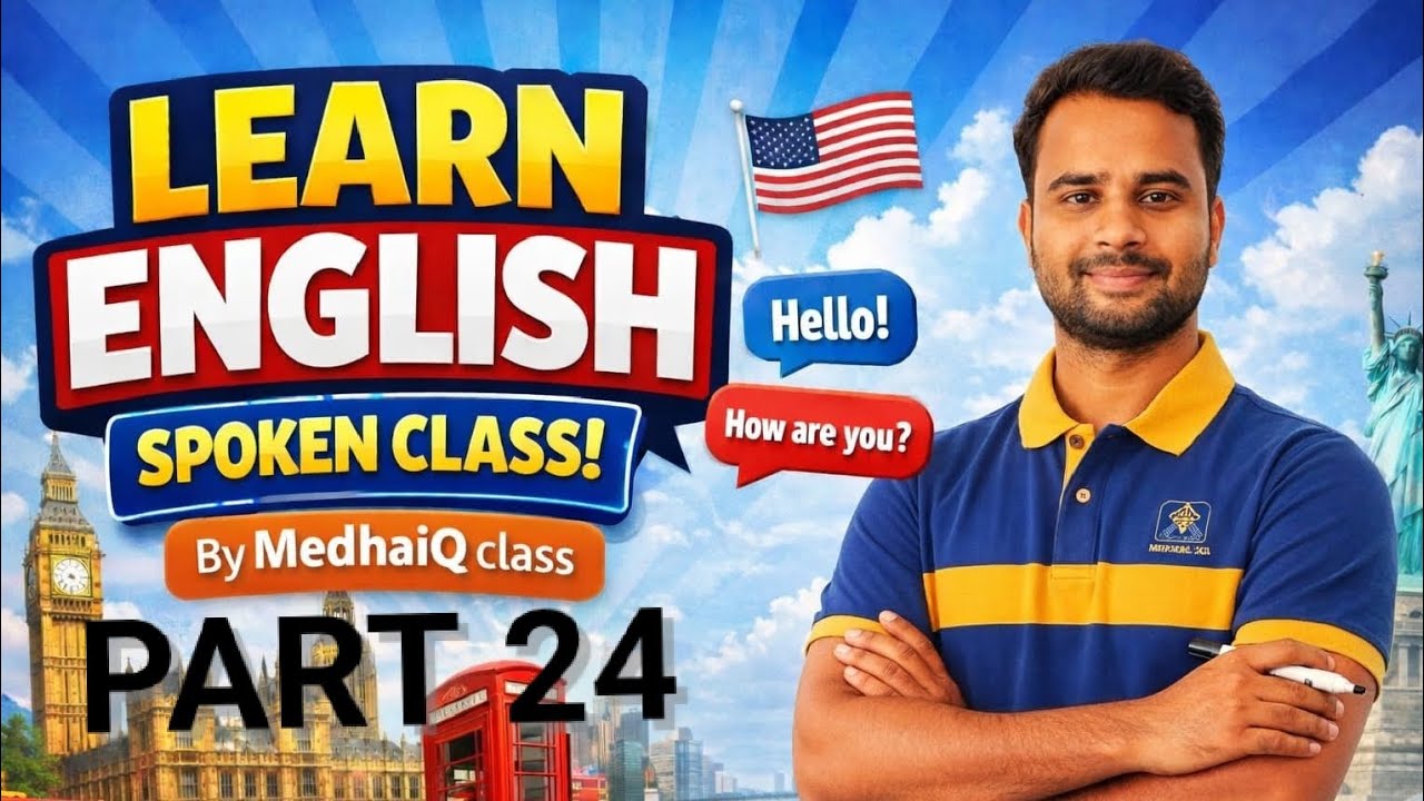 English Speaking tips for beginners by MedhaiQ class tense PART-24