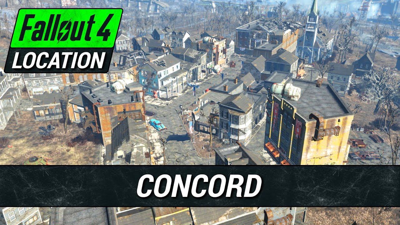 Конкорд — что вы пропустили | Fallout 4: секреты, история и добыча