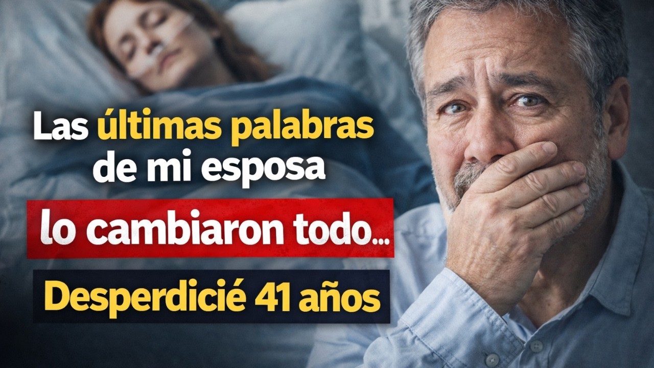 Las últimas palabras de mi esposa lo cambiaron todo... Desperdicié 41 años