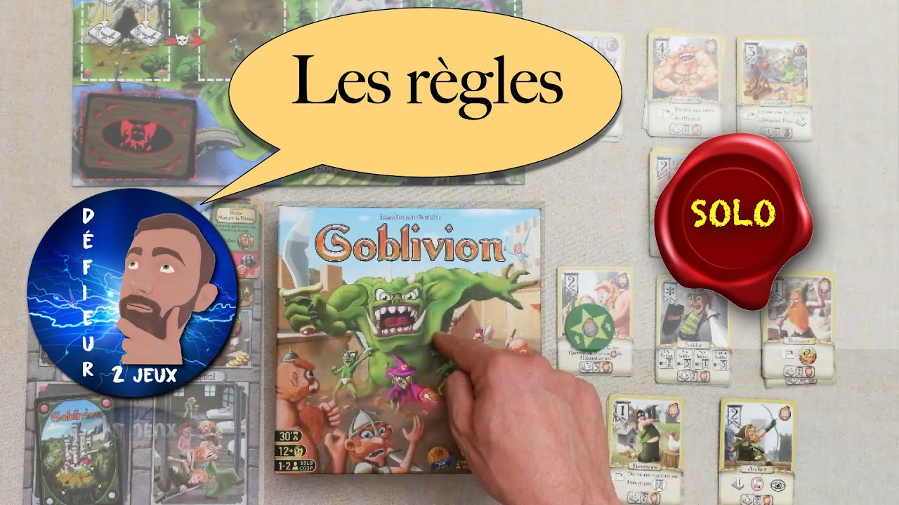 Goblivion - les regles SOLO
