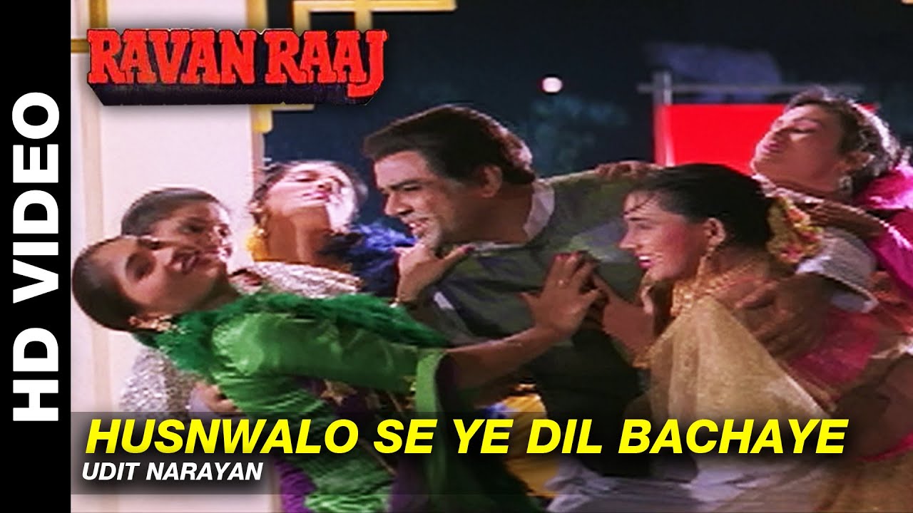 Husnwalo Se Ye Dil Bachaye - Ravan Raaj: A True Story | Udit Narayan | Mithun Chakraborty & Madhoo