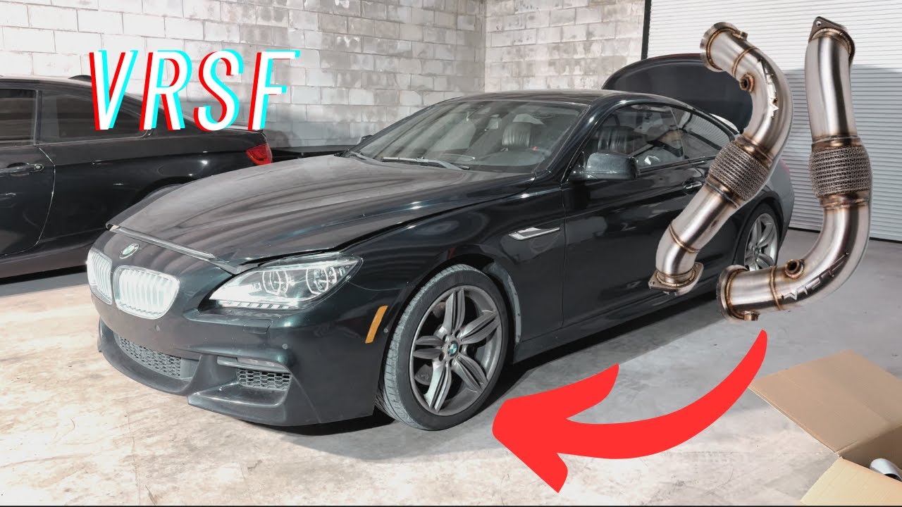 Один из ЛУЧШИХ по звучанию двигателей BMW! На 650i установлены даунпайпы.