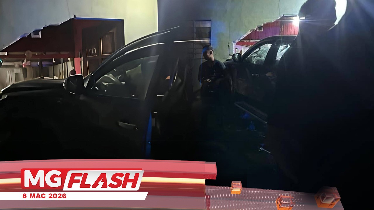 Dinding Rumah Berlubang Dirempuh Pencuri Kabel #MGFlash