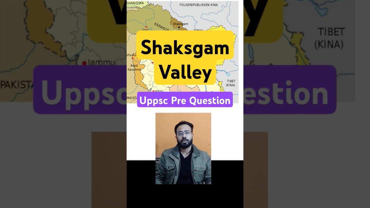 shaksgam valley uppsc 2024 pre question analysis uppsc ro aro