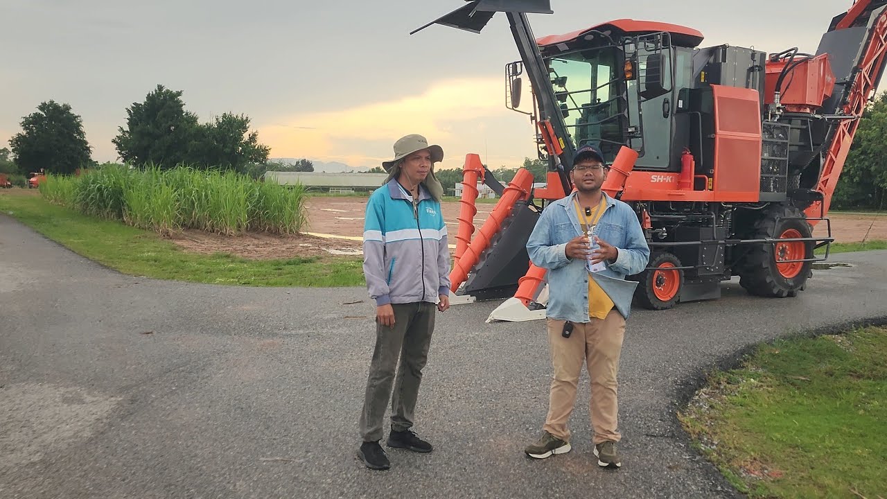 รถตัดอ้อย #คูโบต้า #KUBOTA #คูโบต้าทริปเที่ยวทะเลเฮยกแก๊ง