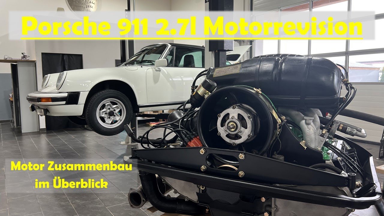 Porsche 911 2.7l Motorrevision - Motor Zusammenbau - Impressionen Paintmayer Motorenmanufaktur