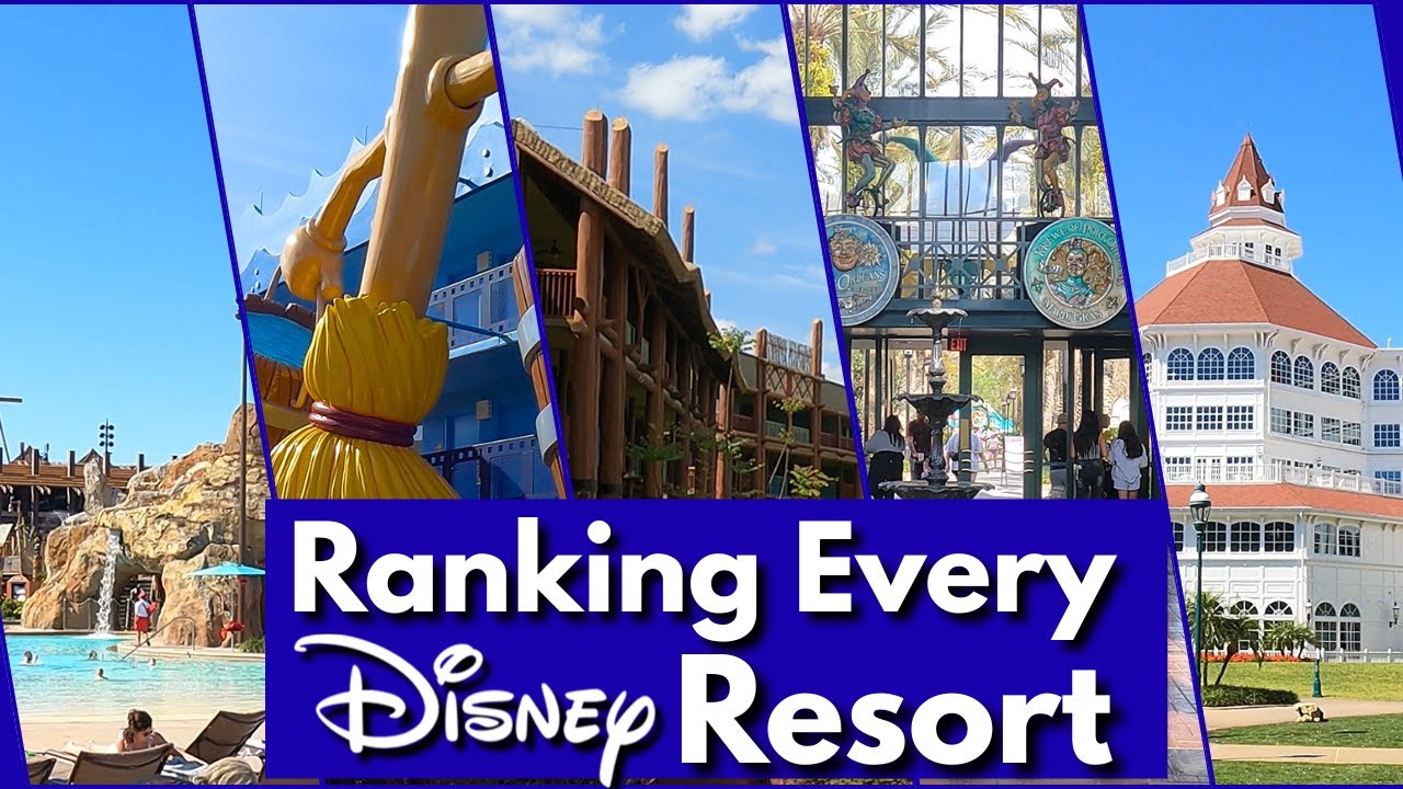 Рейтинг ВСЕХ курортов Disney World | От бюджетных до роскошных