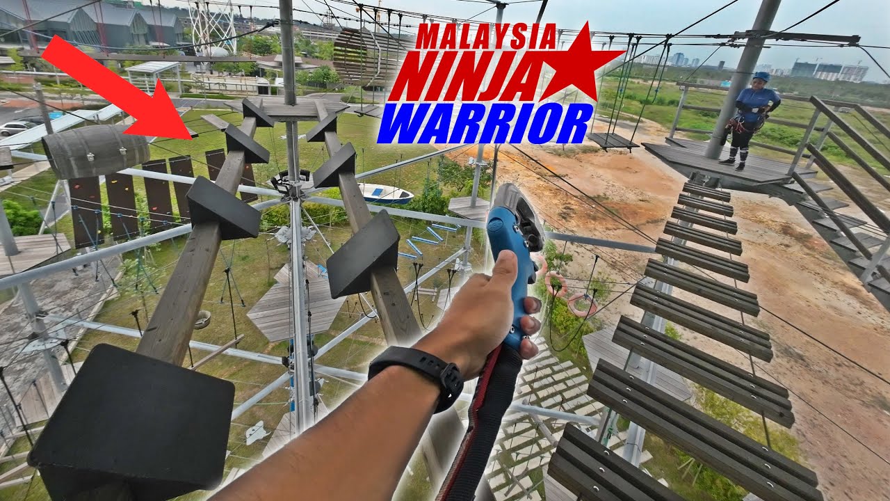 Gayat!!! Aku jadi Ninja Warrior @ DISCOVERY PARK