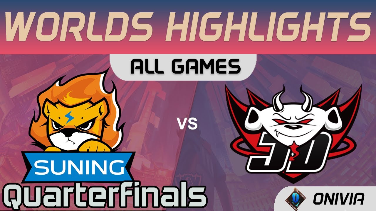 SN vs JDG Highlights ALL GAMES Quarterfinals Worlds 2020 Playoffs Suning vs JD Gaming by Onivia